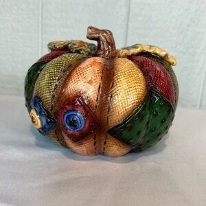Colorful Ceramic Pumpkin